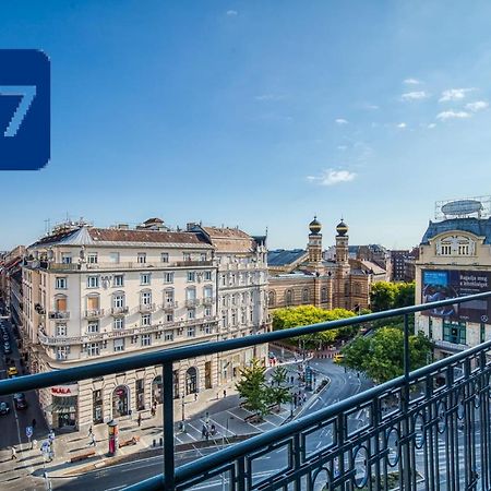 Panoramic Smart Penthouse Central View Of Grand Synagogue Appartement Boedapest Buitenkant foto